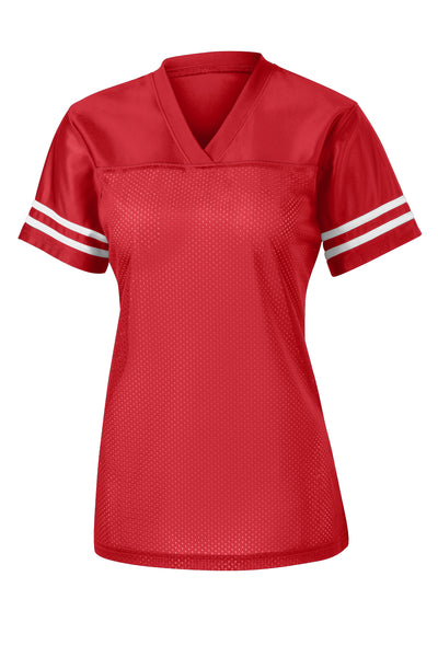CHS Rams Bling Ladies Patchwork Jersey - FRONT AND BACK