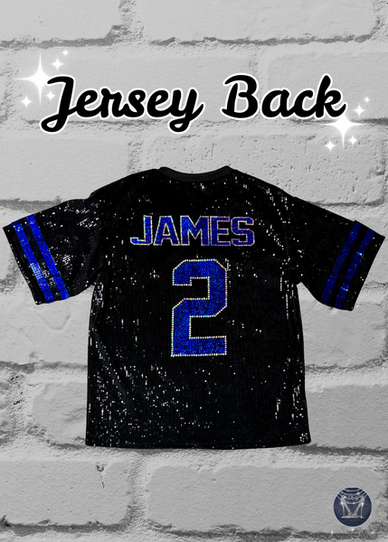 Sequin Top Add-ons - Back of Shirt