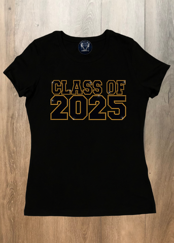 Class of 2025 Bling Shirt