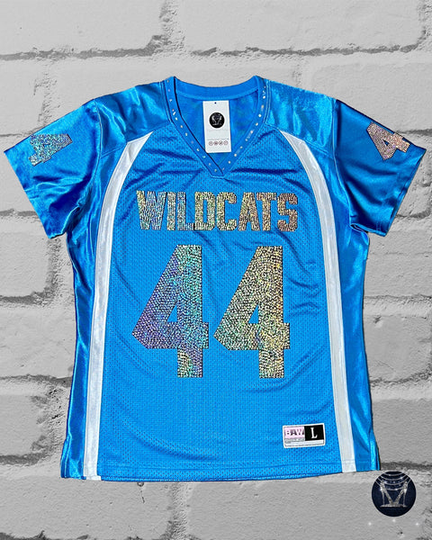 Custom Bling Ladies Patchwork Jersey - NUMBERS ON SLEEVES