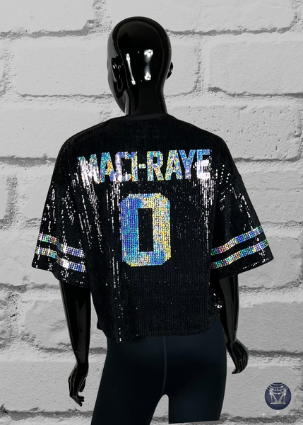 Cheer Mom Sequin Jersey – Custom Game Day Bling