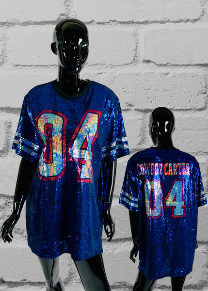 Custom Bling Sequin Large No. Dress