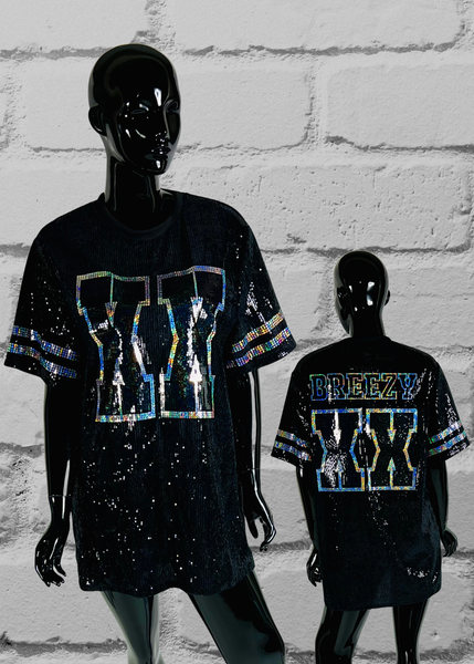 Custom Bling Sequin Large No. Dress