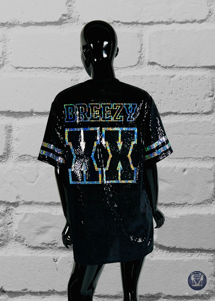 Custom Bling Sequin Large No. Dress