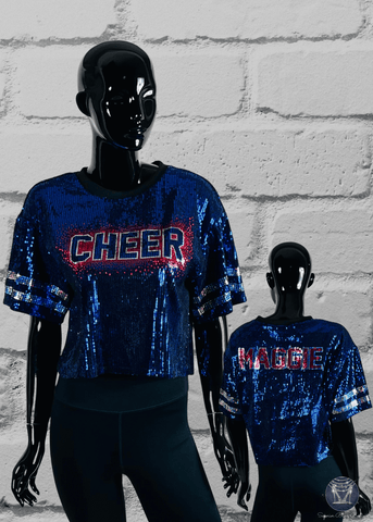 Cheer Sequin Jersey – Custom Bling
