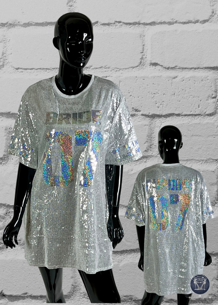 Custom Bride Sequin Dress