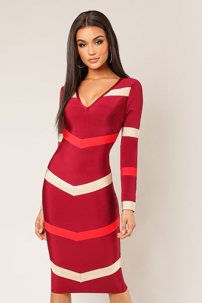 Redd Hot Tamale Bodycon Dress - Superior Boutique