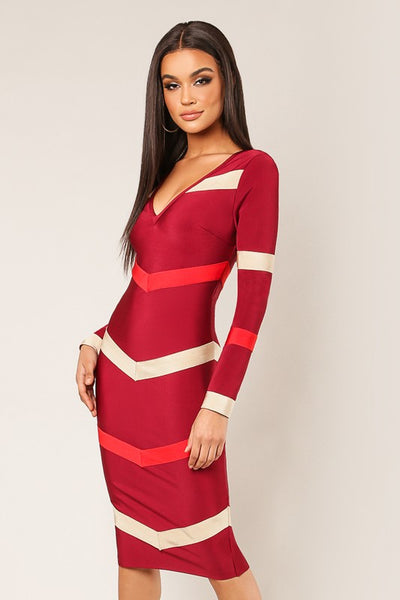 Redd Hot Tamale Bodycon Dress - Superior Boutique