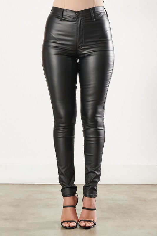Perfect Fit Skinny Faux Leather Pants – Superior Bling Boutique