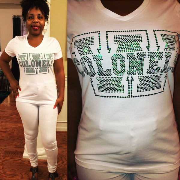 Woodlawn Colonels Bling Shirt - Superior Boutique