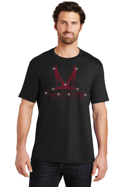 Custom Men's Short Sleeve Crew Neck Shirt - Superior Boutique