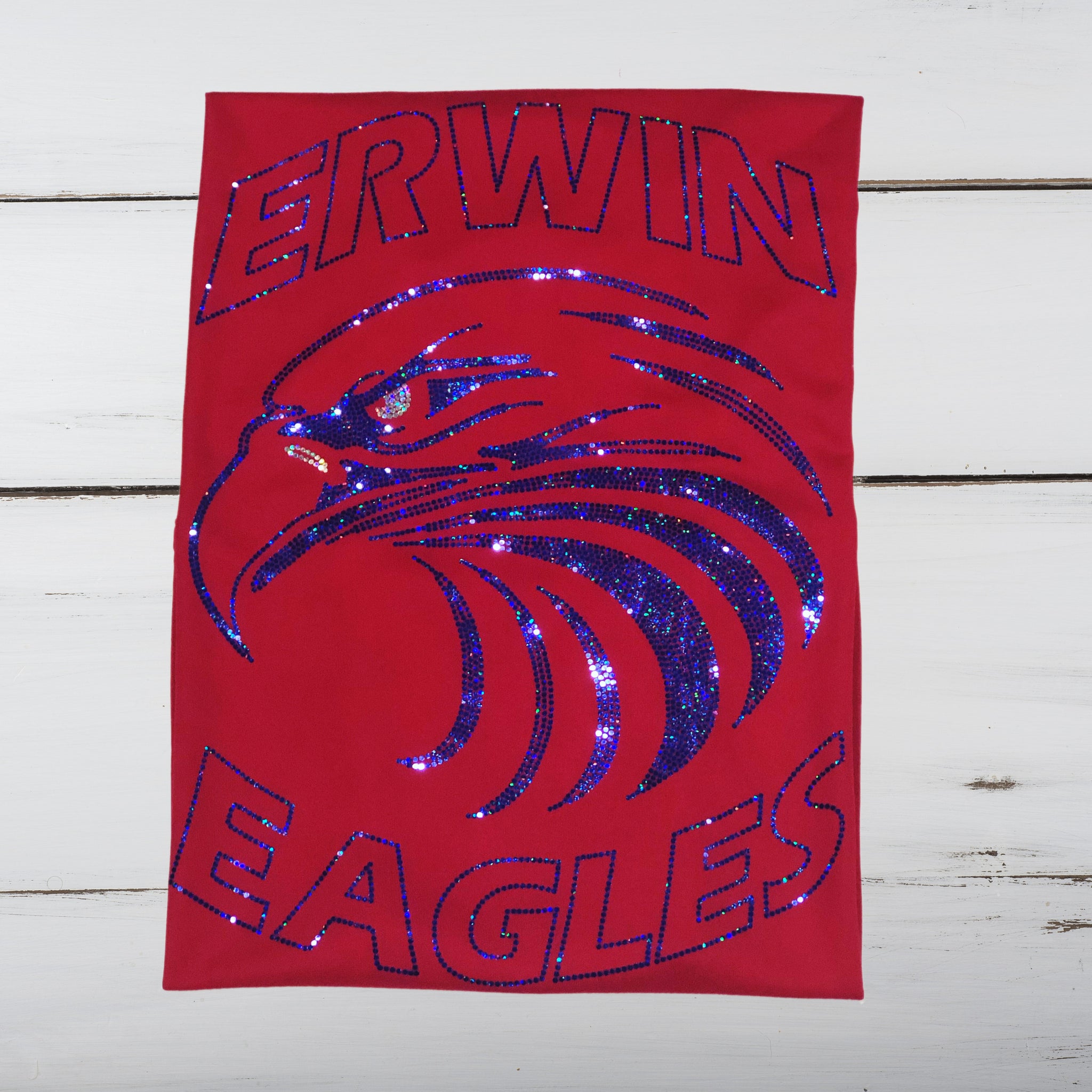 Erwin Eagles Mascot Bling Shirt - Superior Boutique