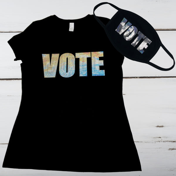 VOTE Bling Shirt