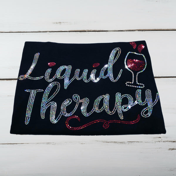 Liquid Therapy Bling Shirt - Superior Boutique