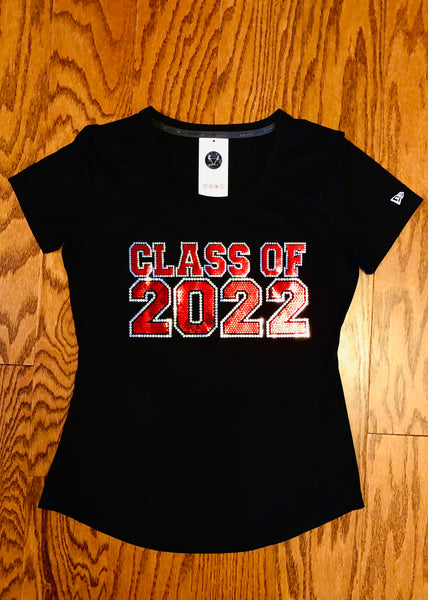 Class Of 2022 Bling Performance Tee