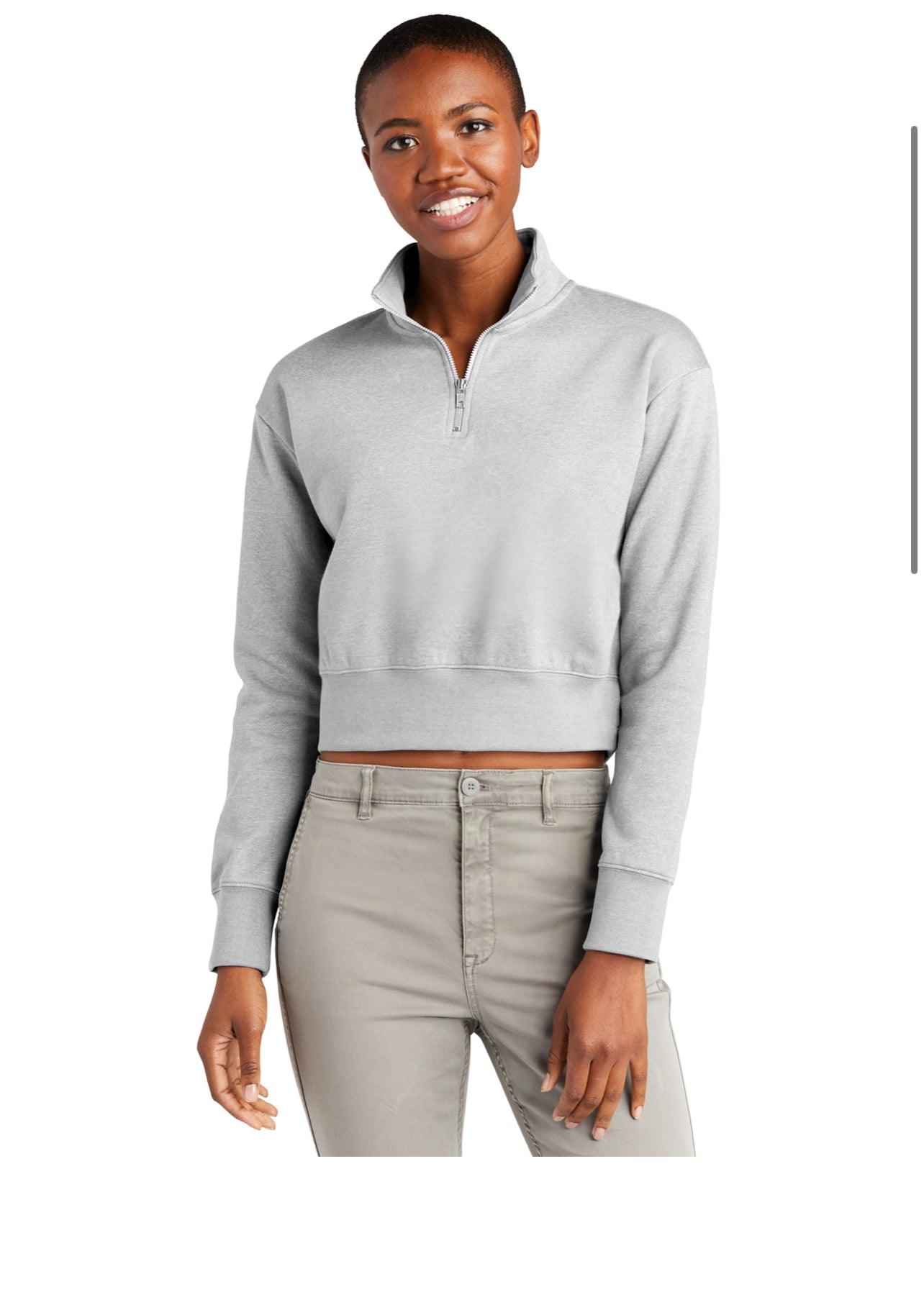 Custom Bling Zip Fleece Sweatshirt