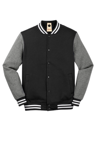 Custom Men's Fleece Letterman Jacket