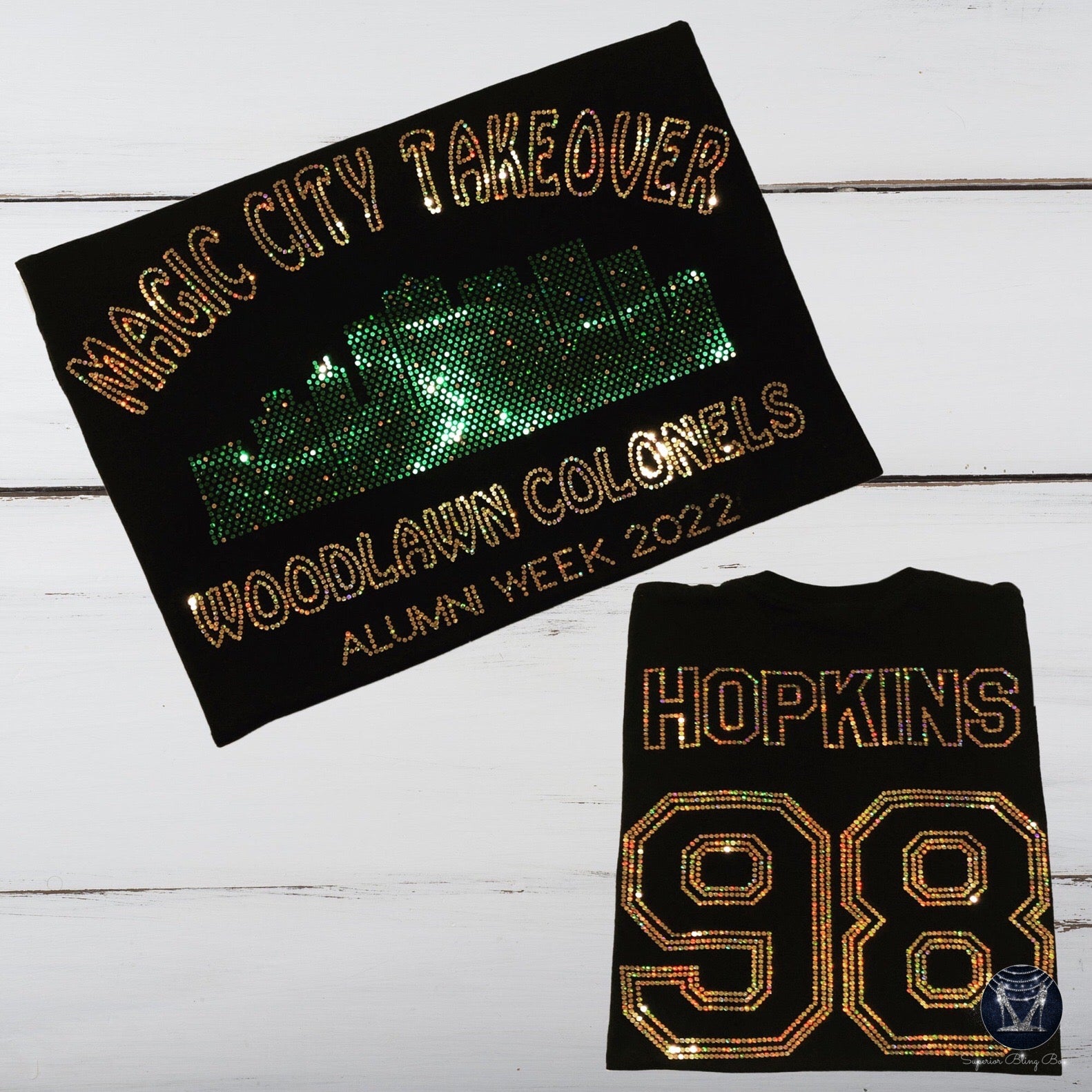 Woodlawn Colonels Magic City Takeover Bling Shirt