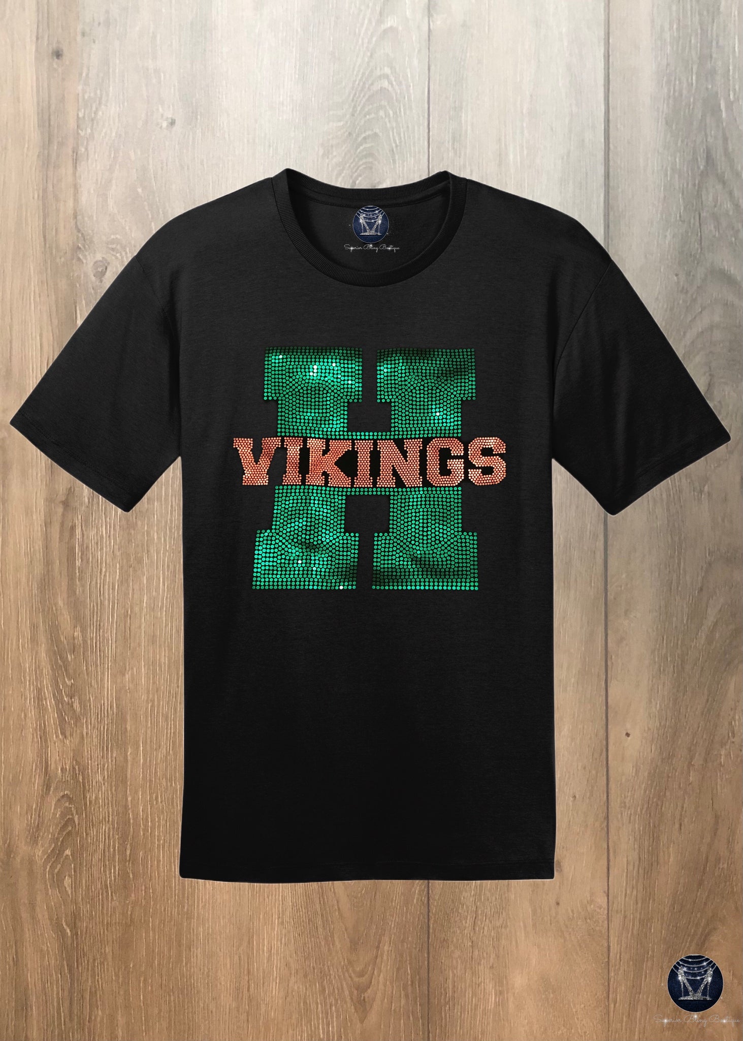 Huffman Vikings Male Shirt - Matte Finish
