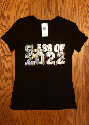 Class of 2022 Bling Shirt