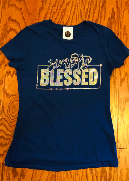 Simply Blessed Bling Shirt