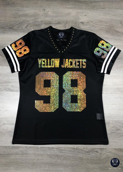 Ensley Yellow Jackets Jersey Bling Patch Set (Iron-On)