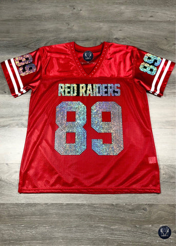 Phillips Raiders Bling Ladies Patchwork Jersey - FRONT DESIGN ONLY