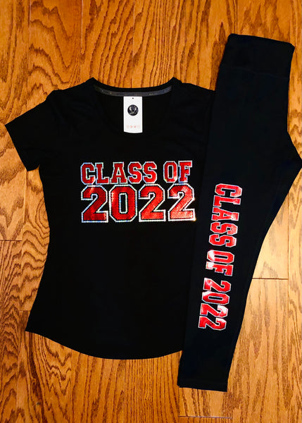 Class of 2024 Bling Leggings