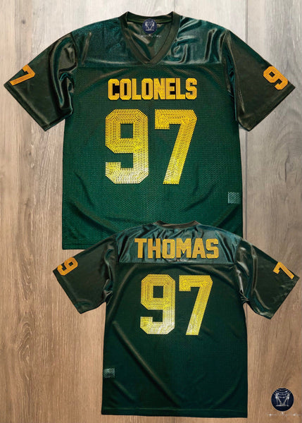 WHS Colonels Men's Patchwork Jersey - FRONT AND BACK