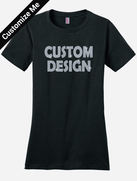 Custom Bling Tee Shirt - Superior Bling Boutique